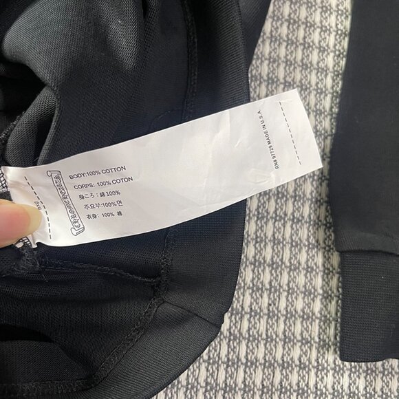 Chrome Hearts Black Long-Sleeved Cross Print Chrome Hearts - Picture 6 of 8